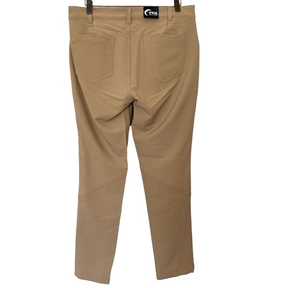 ZYIA Active Men's Khaki Office Chino Stretch Performance Pants, NWT, Siz… - Picture 5 of 13